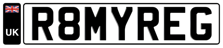 R8 My reg Plate
